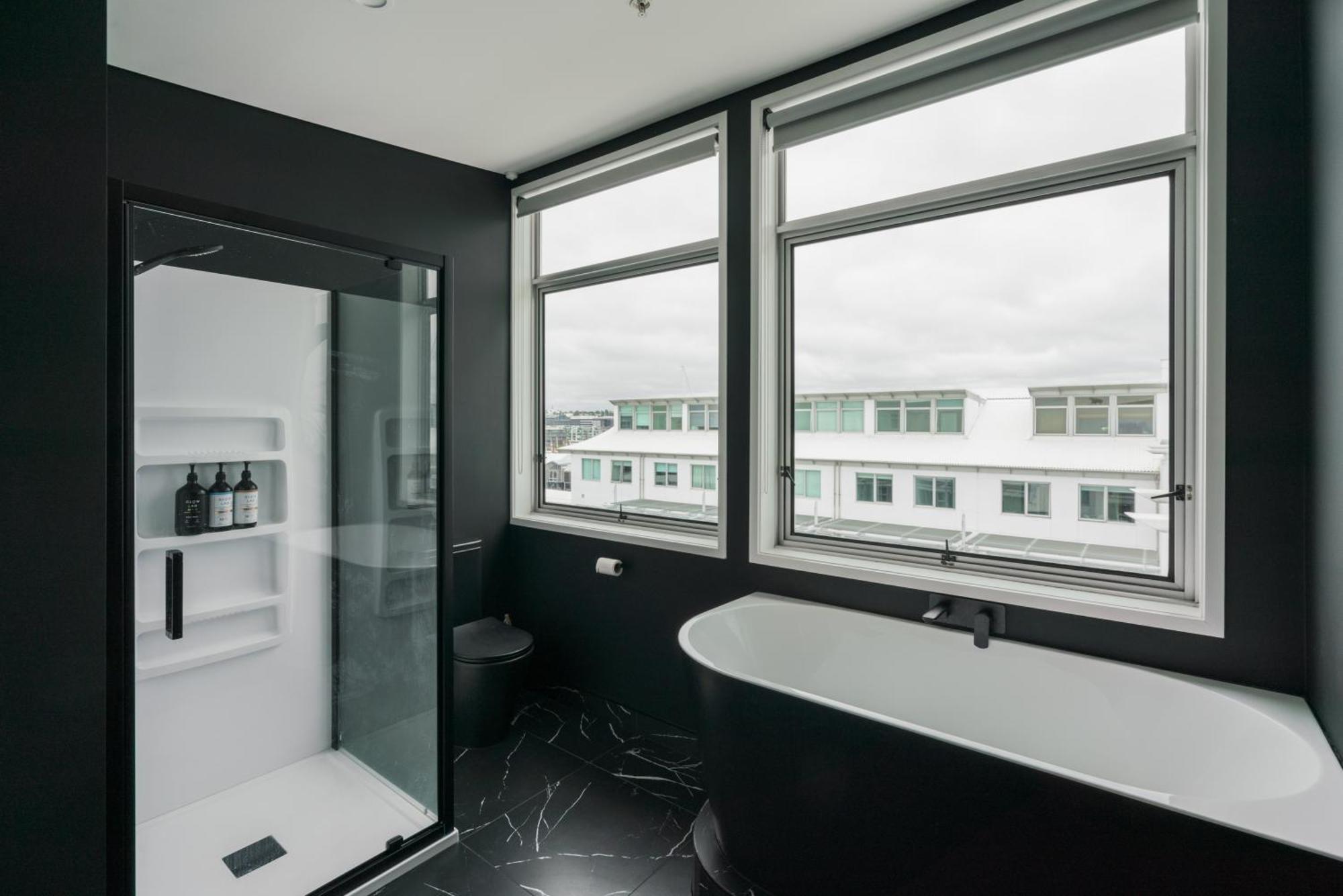 Penthouse Apartment With Stunning Harbour Views Auckland Exterior photo